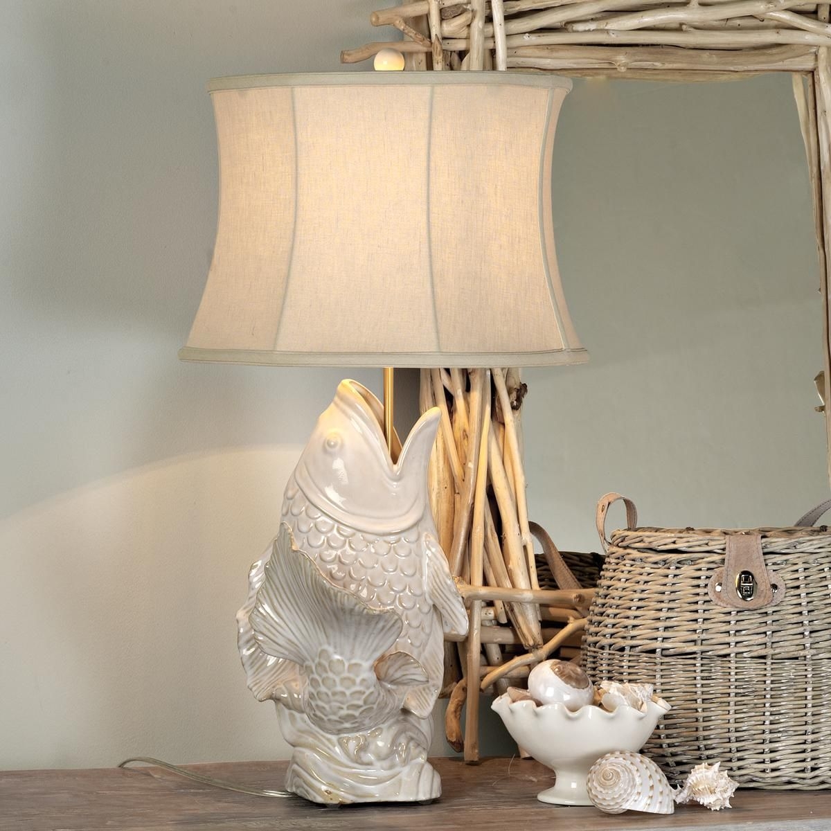 Fish table lamp 17