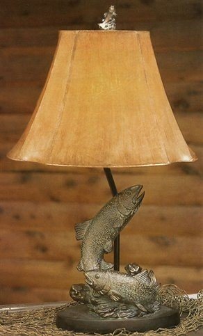 Fish table lamp 48