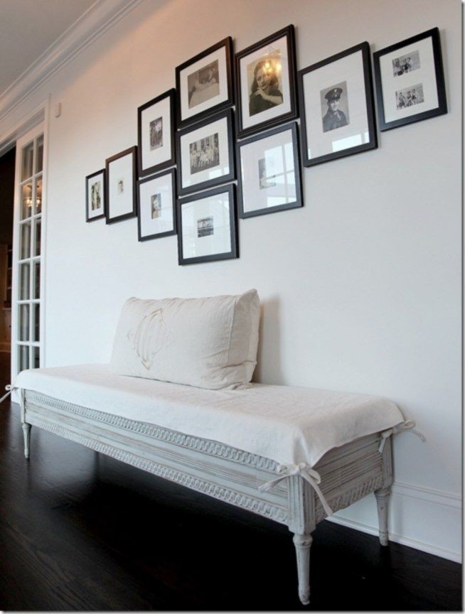 Hanging photo collage frames