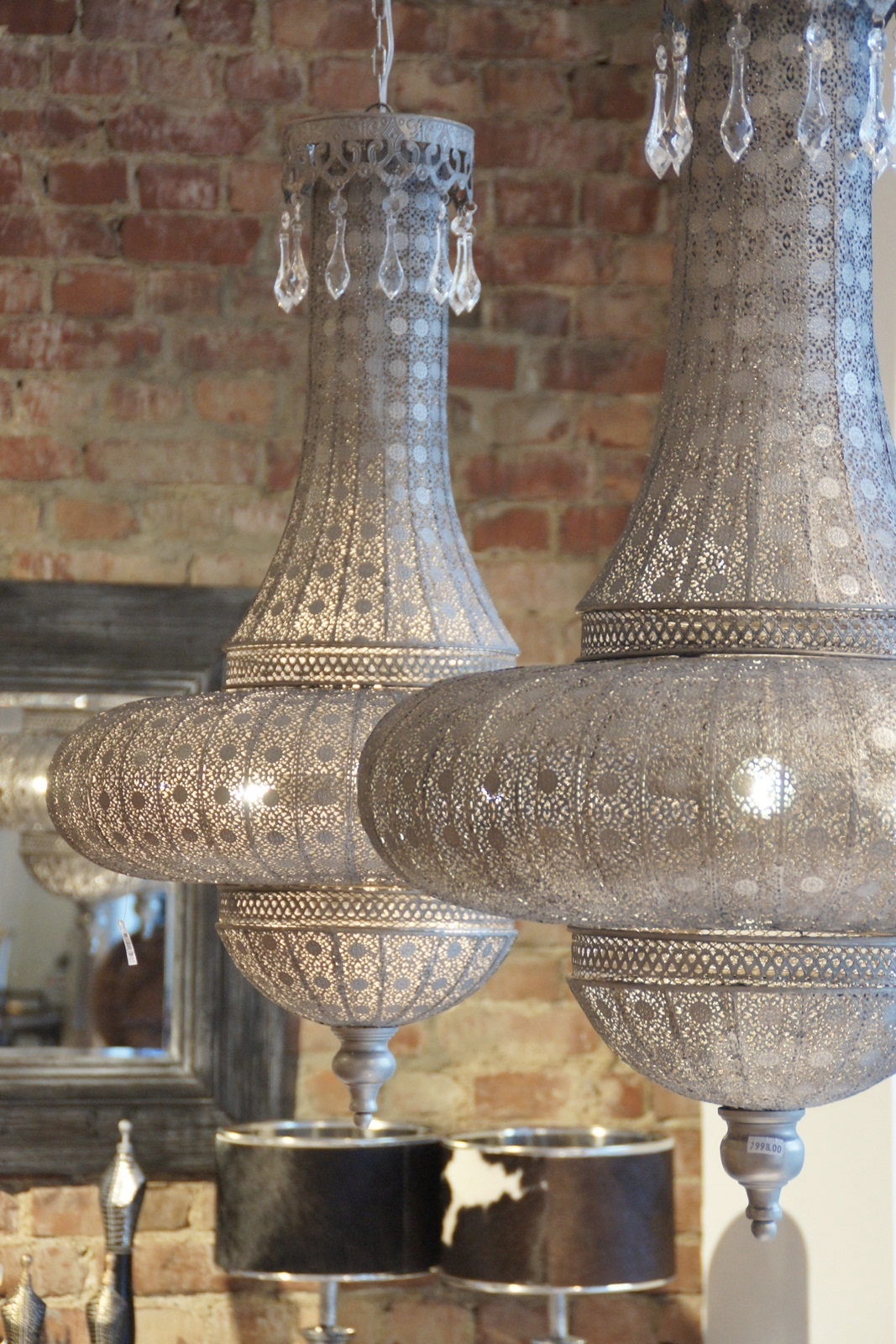 Moroccan hanging lamps lanterns