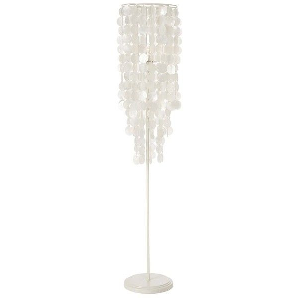 Capiz shell floor lamp 17