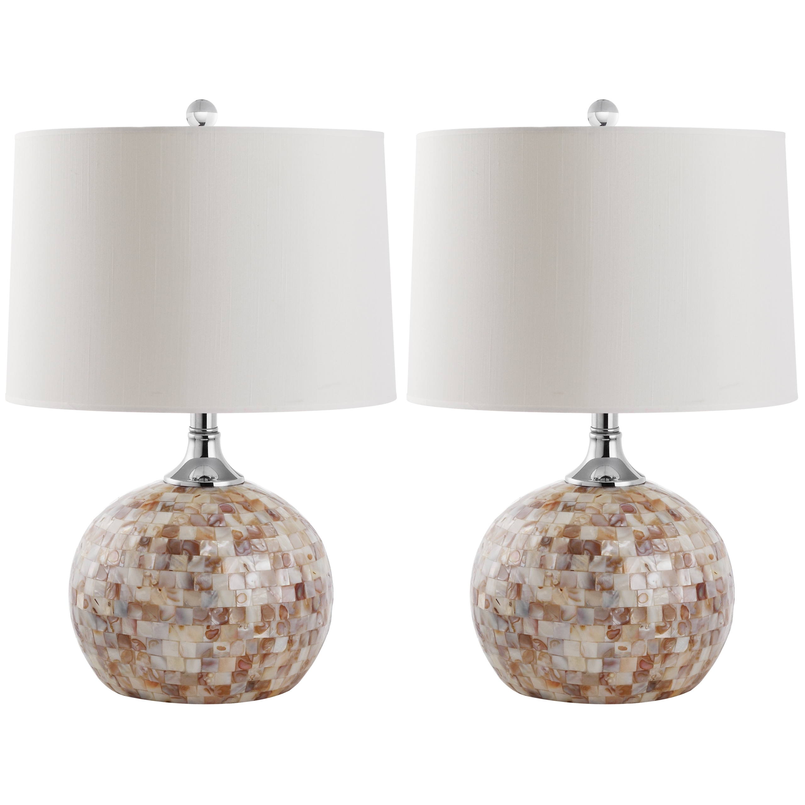 Capiz shell floor lamp 24