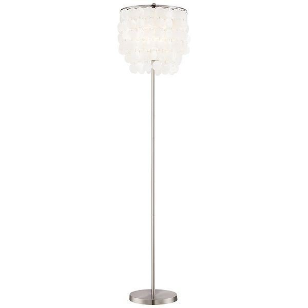 Capiz shell floor lamp 27