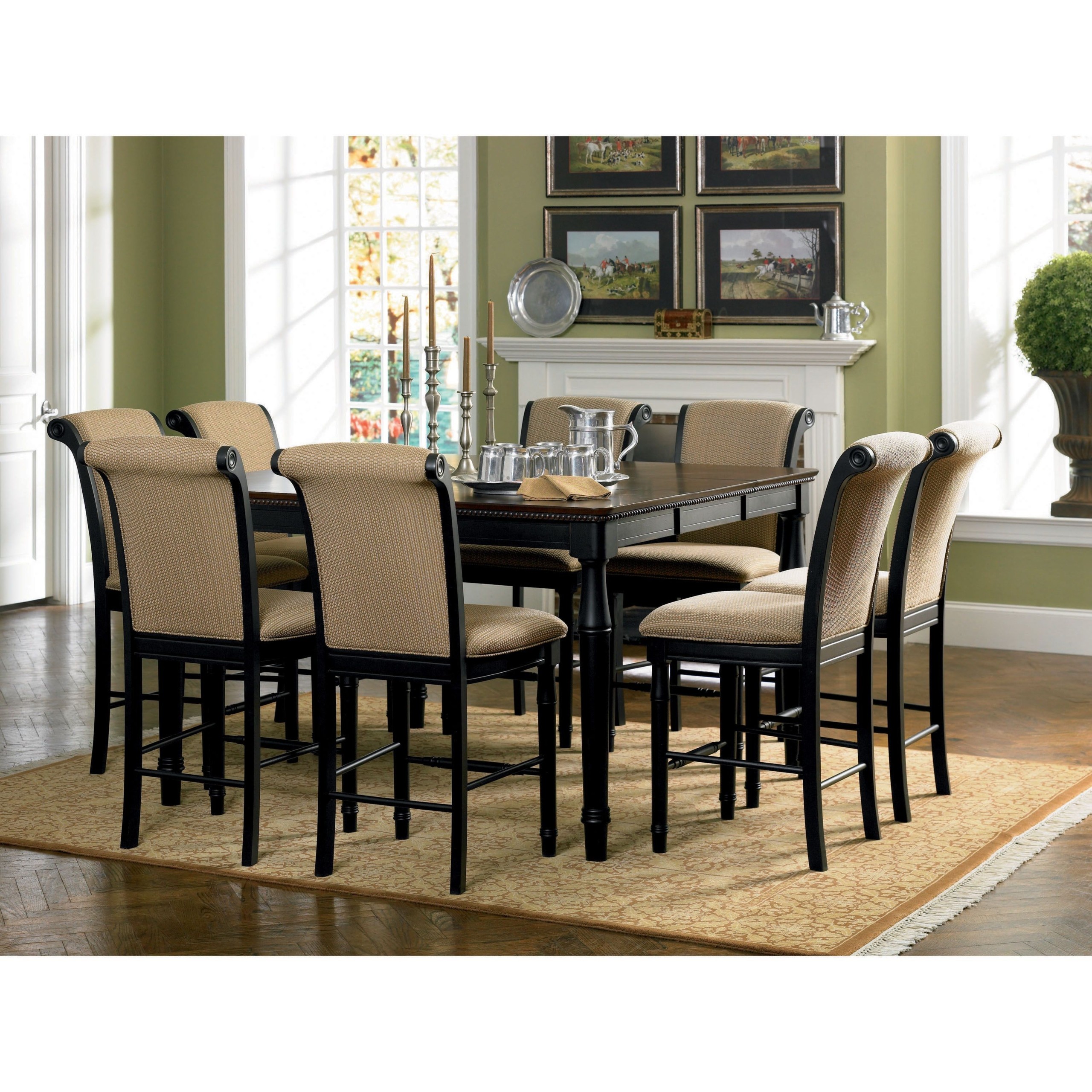 Hamilton 9 piece counter height dining set 21293tfsjft