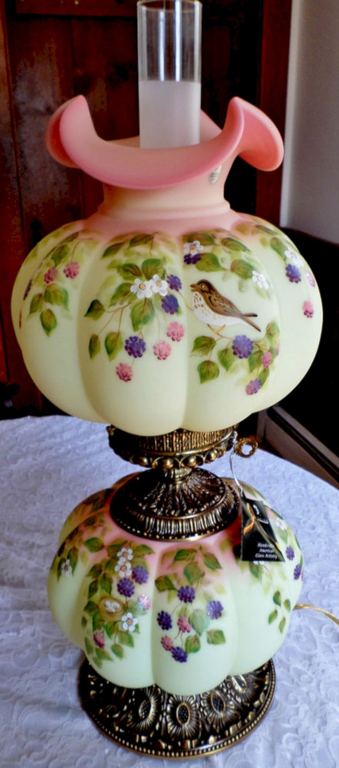 Antique parlor lamps 13