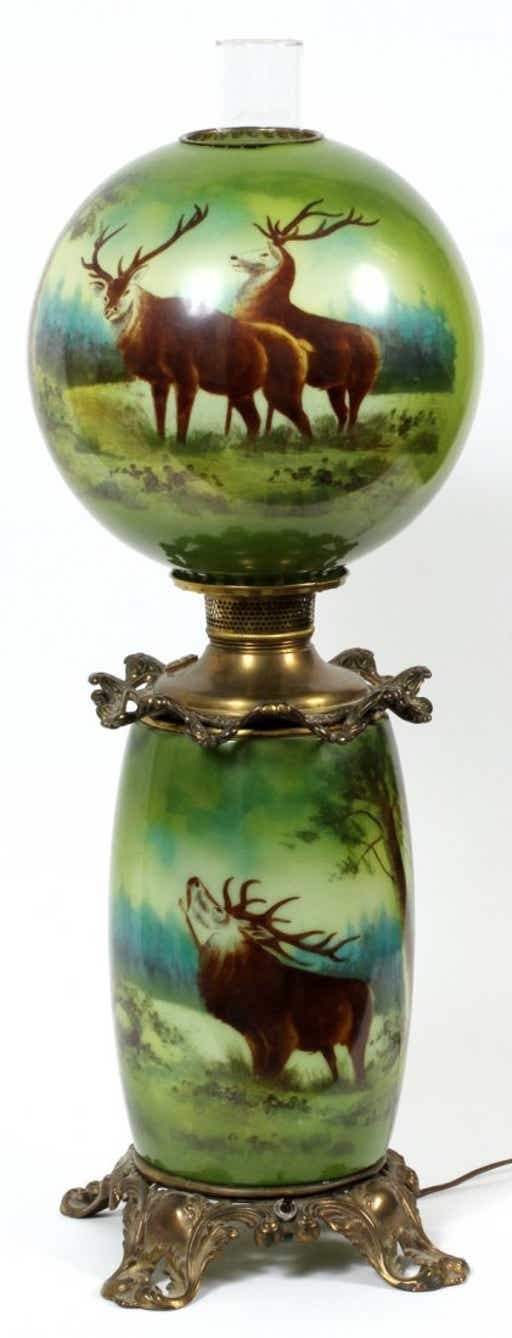 Antique parlor lamps 14