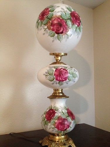 Antique parlor lamps 2