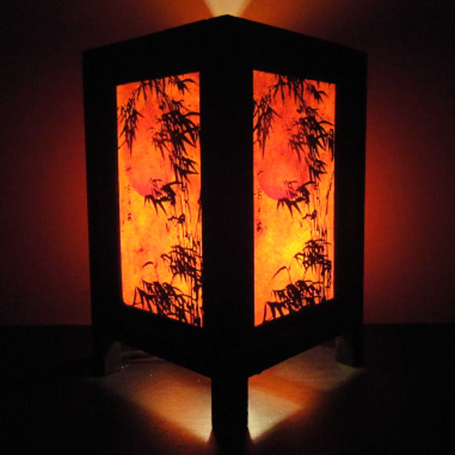 Asian oriental japanese bamboo dawning