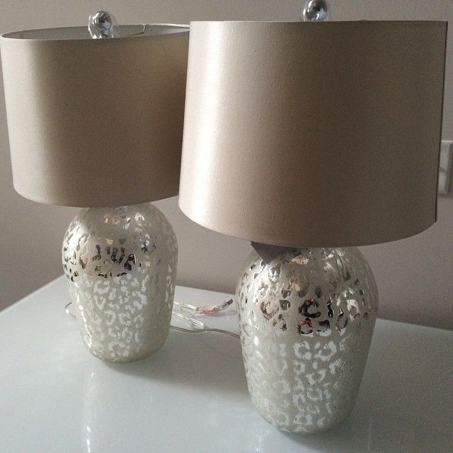 Leopard print lamps 1