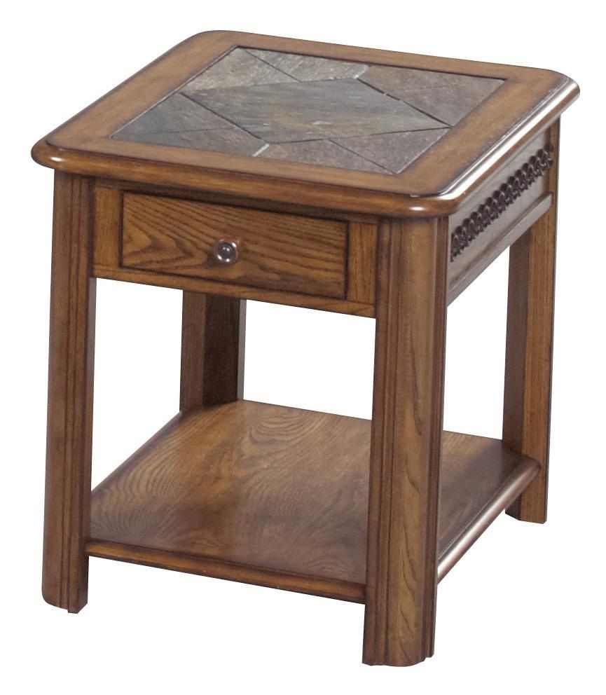Slate top end tables 2