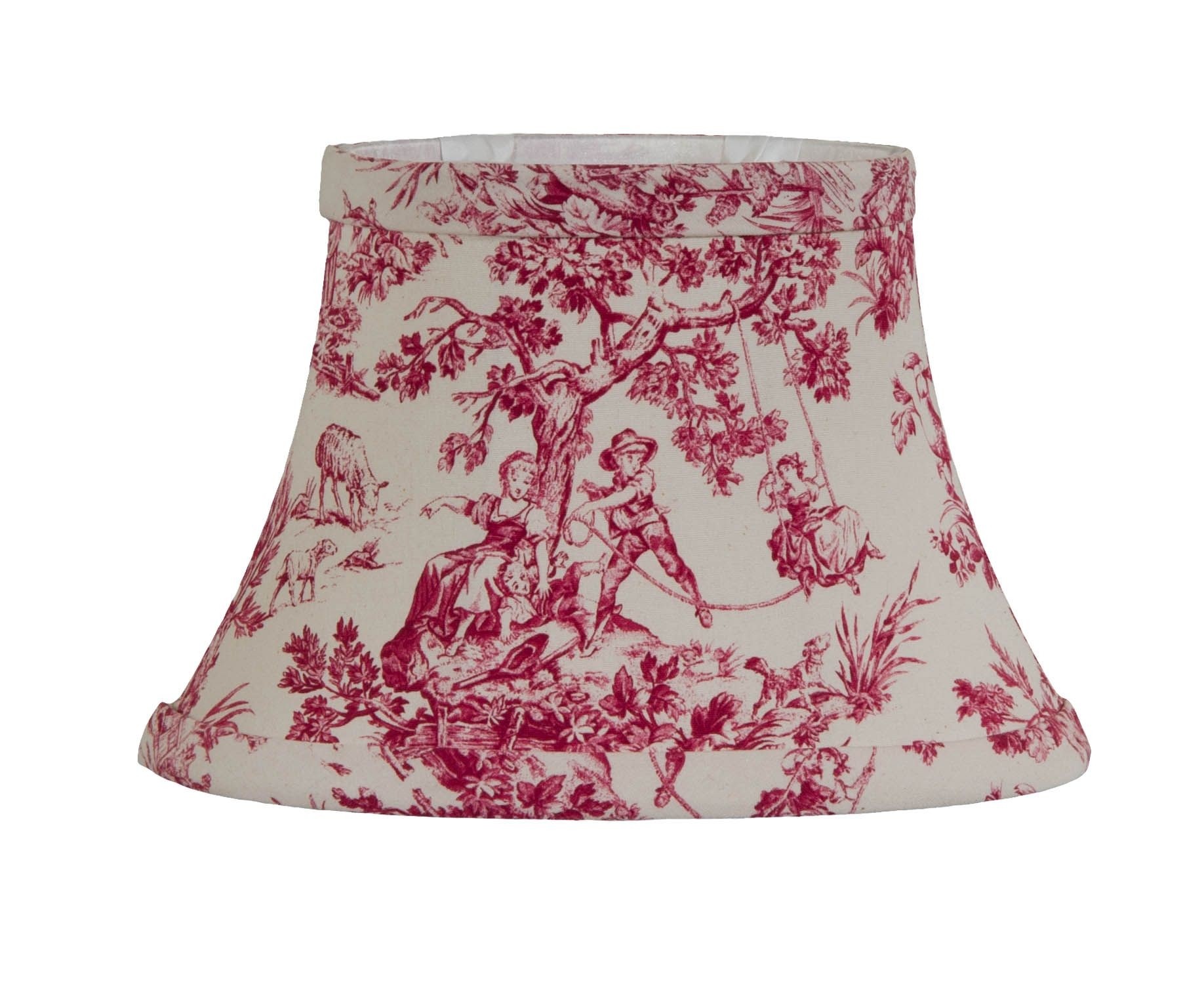 Toile lamp shade 22