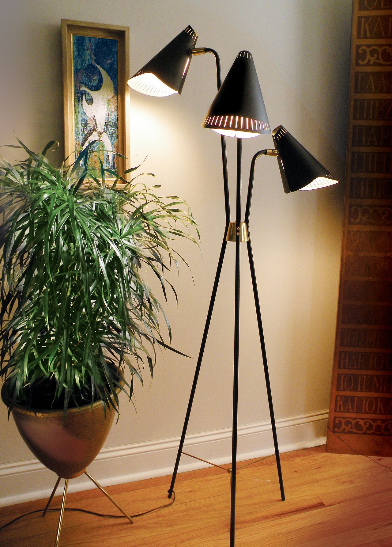 1955 gerald thurston lightolier floor lamp by mad modern via