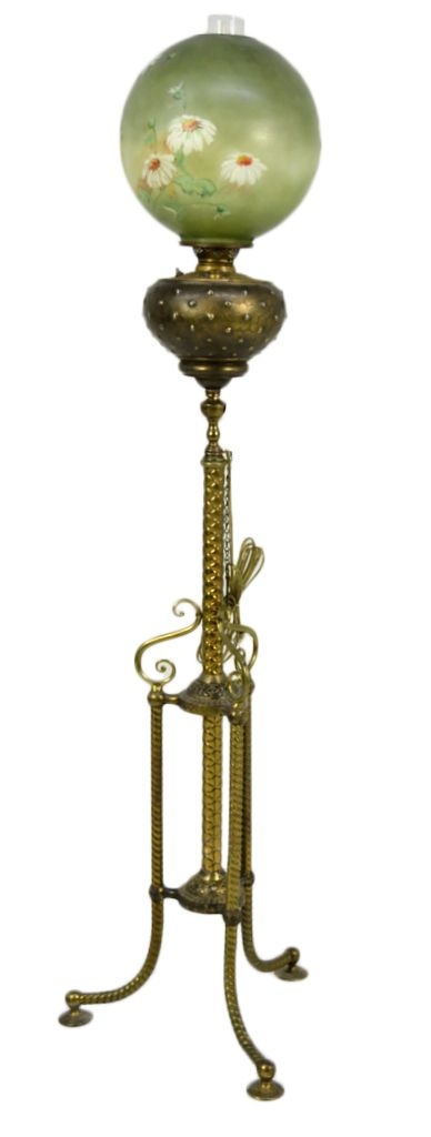 Antique victorian lamps