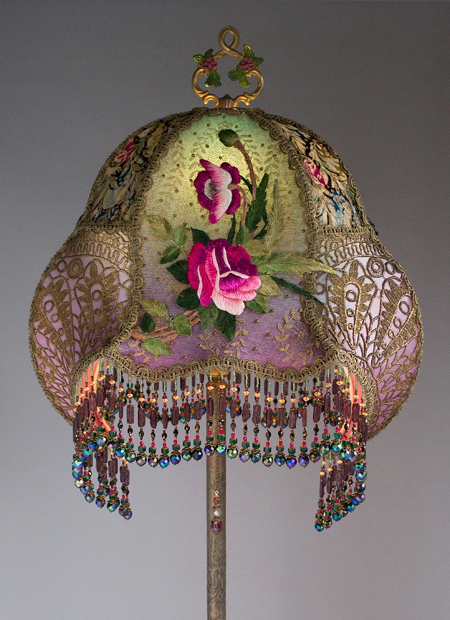 Antiques victorian floor lamp 6