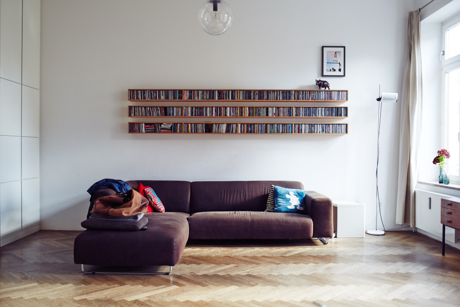 Cd wall shelves