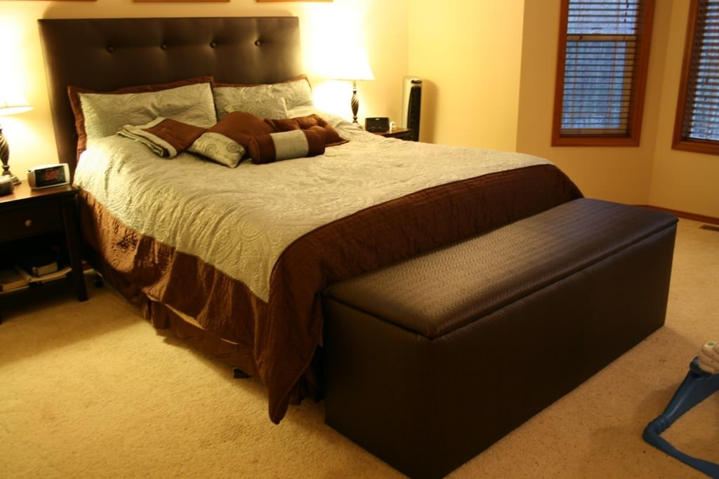 Extra large hope chest storage bench tutorial 1