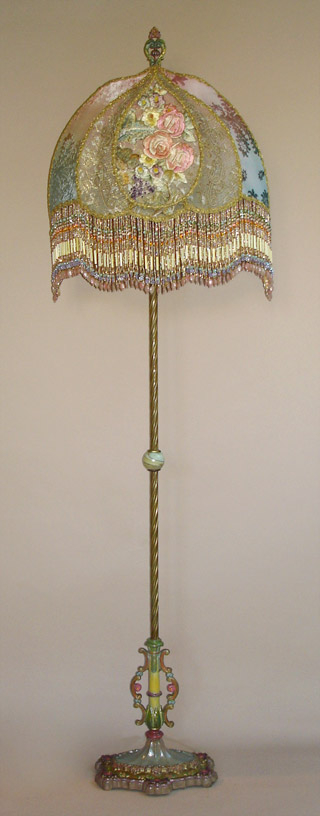 Old floor lamps
