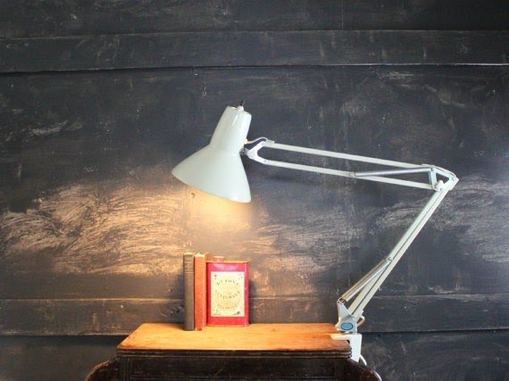 Swing arm drafting lamp 14
