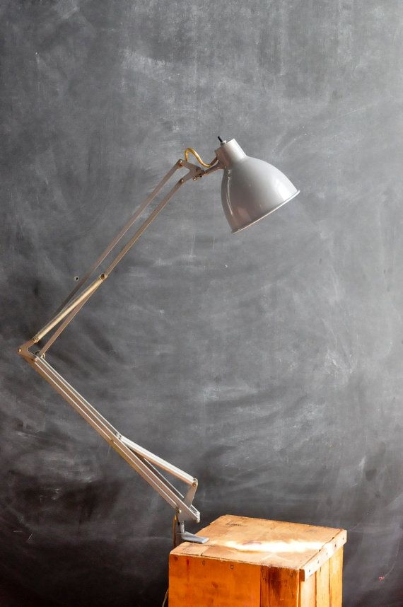 Vintage 1960s luxo industrial task light