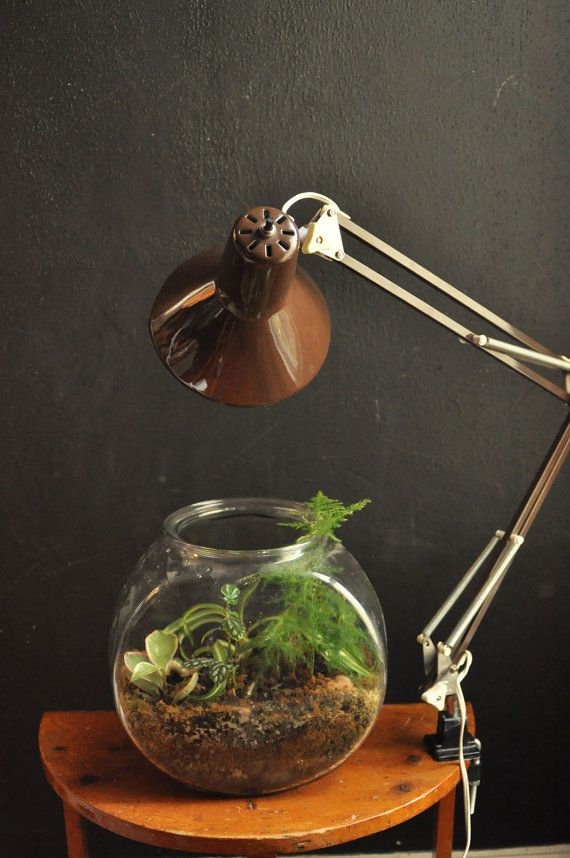 Vintage drafting lamp 1