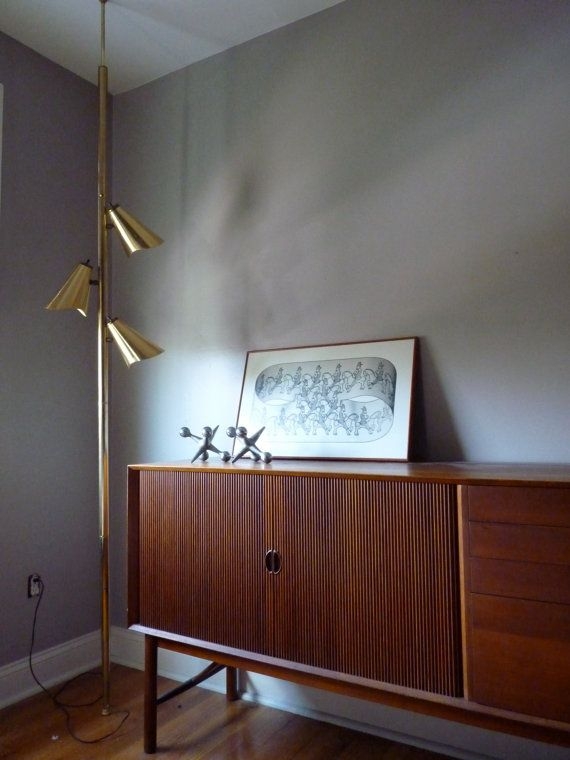 Vintage retro floor lamp