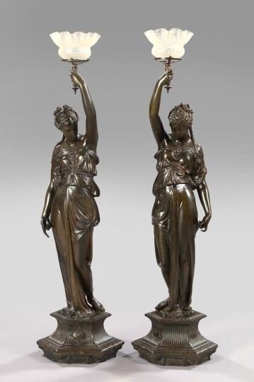 Art deco newel post