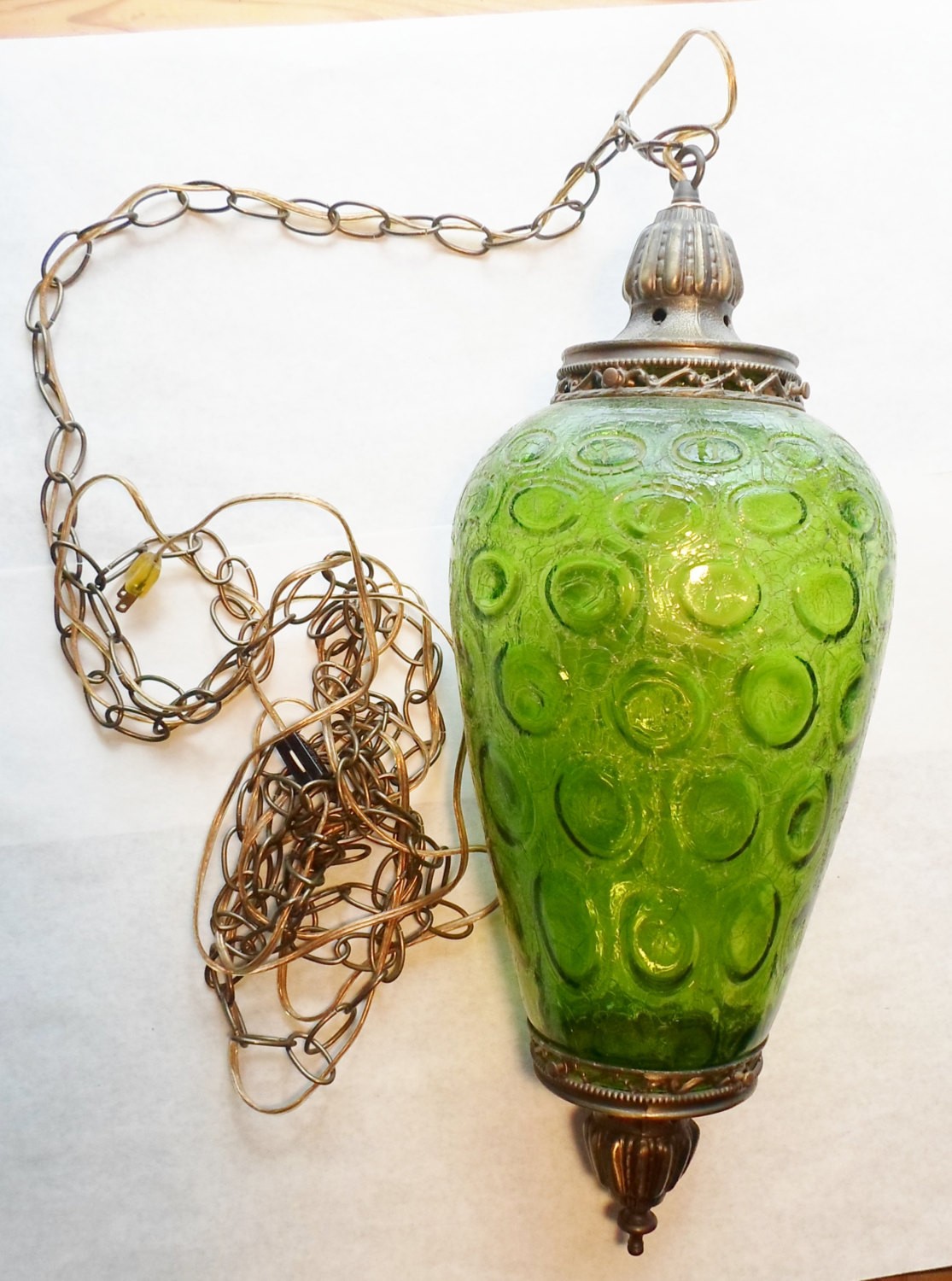 Fall sale vintage 60s 70s swag light