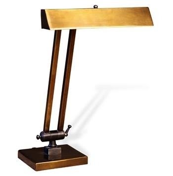 Hevener hollywood regency antique brass bankers table lamp kathykuohome hollywoodregencydreamroom