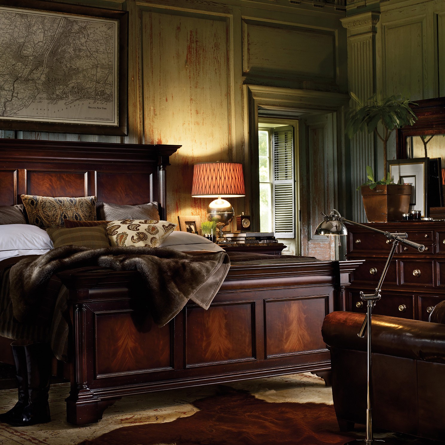 Mahogany bedroom furniture contemporary