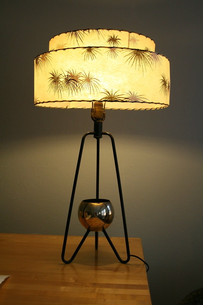 Mid century lamp