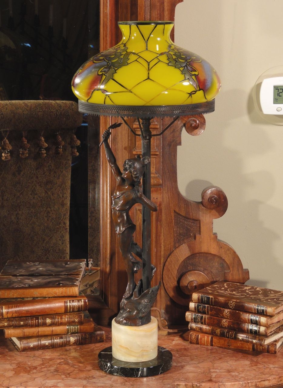 Newel post lamp 20