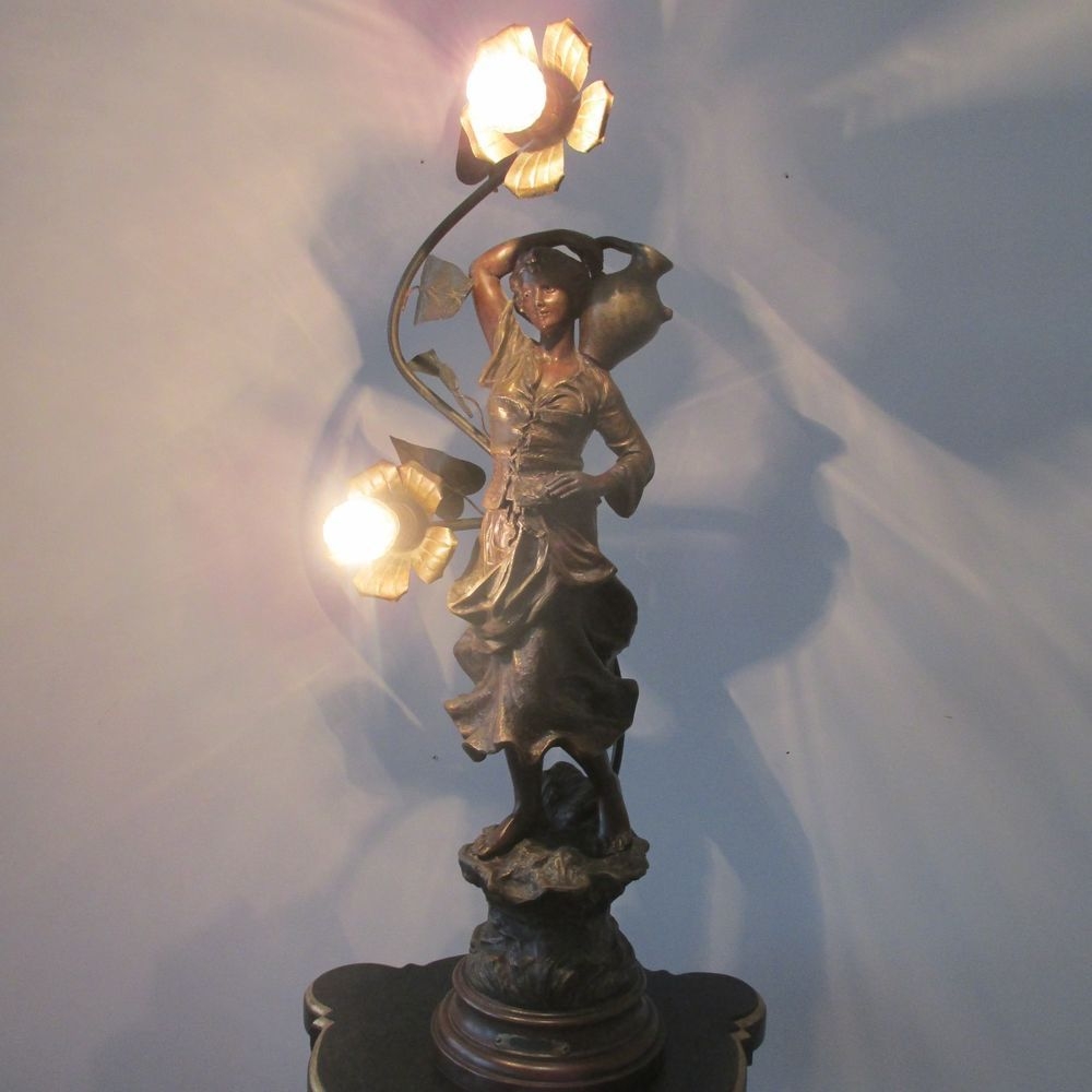 Newel post lamp 30