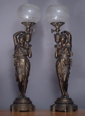 Newel post lamp 6