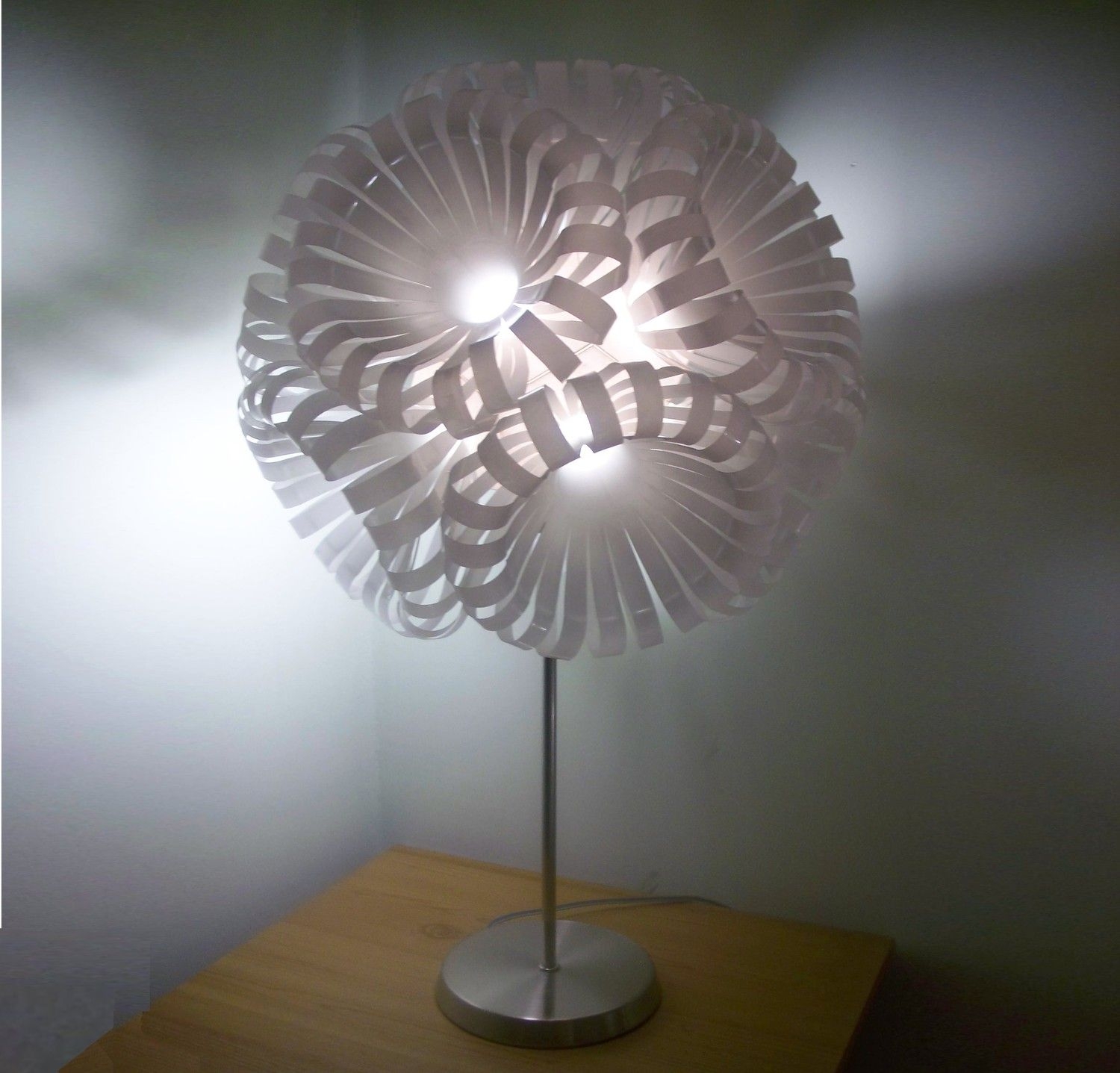Plastic pendant light shades