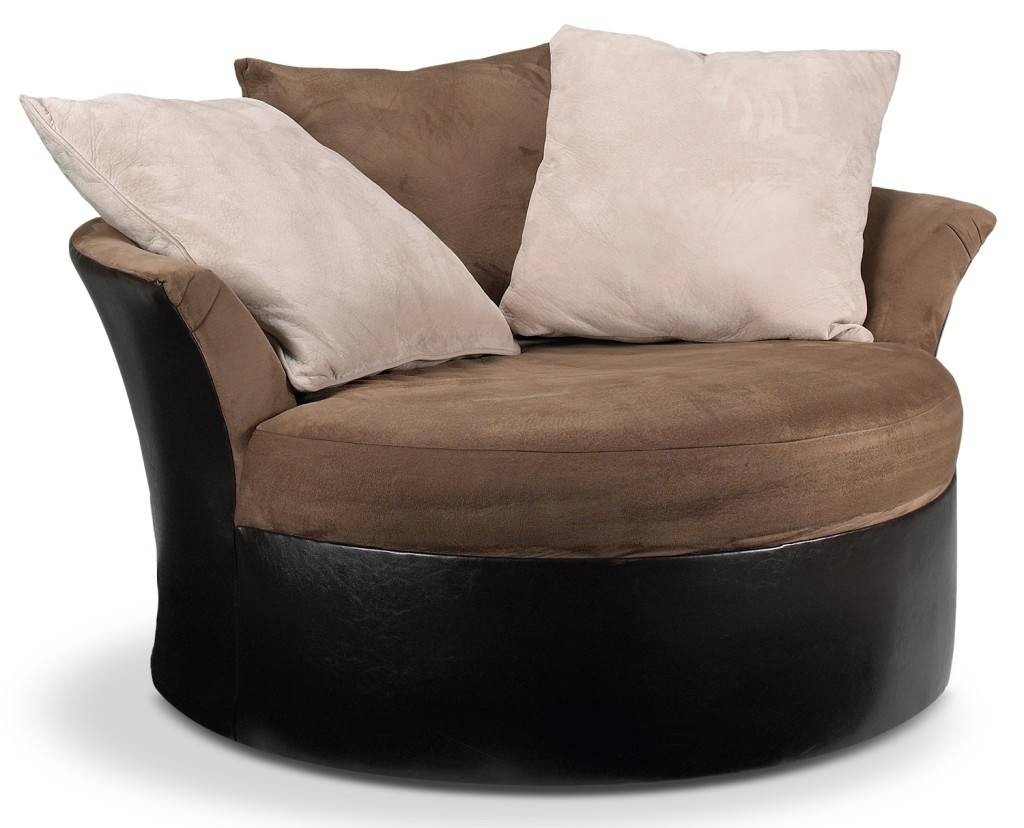 Round swivel loveseat with cream cushions round swivel loveseat jpg