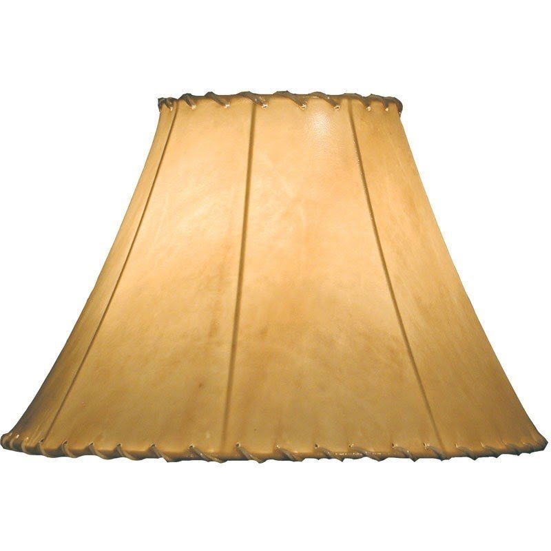 Rustic lamp shades rawhide tall table lamp shade by ironwood