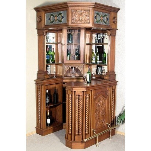 Small home bar corner