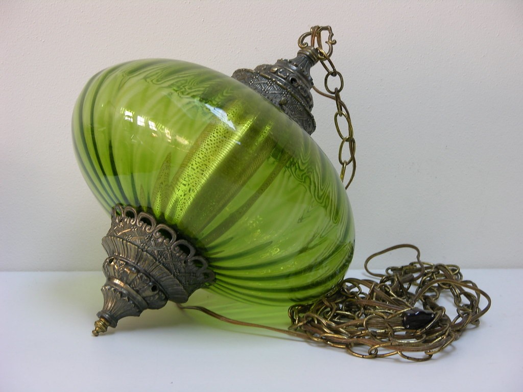 Swag hanging lamp light 4