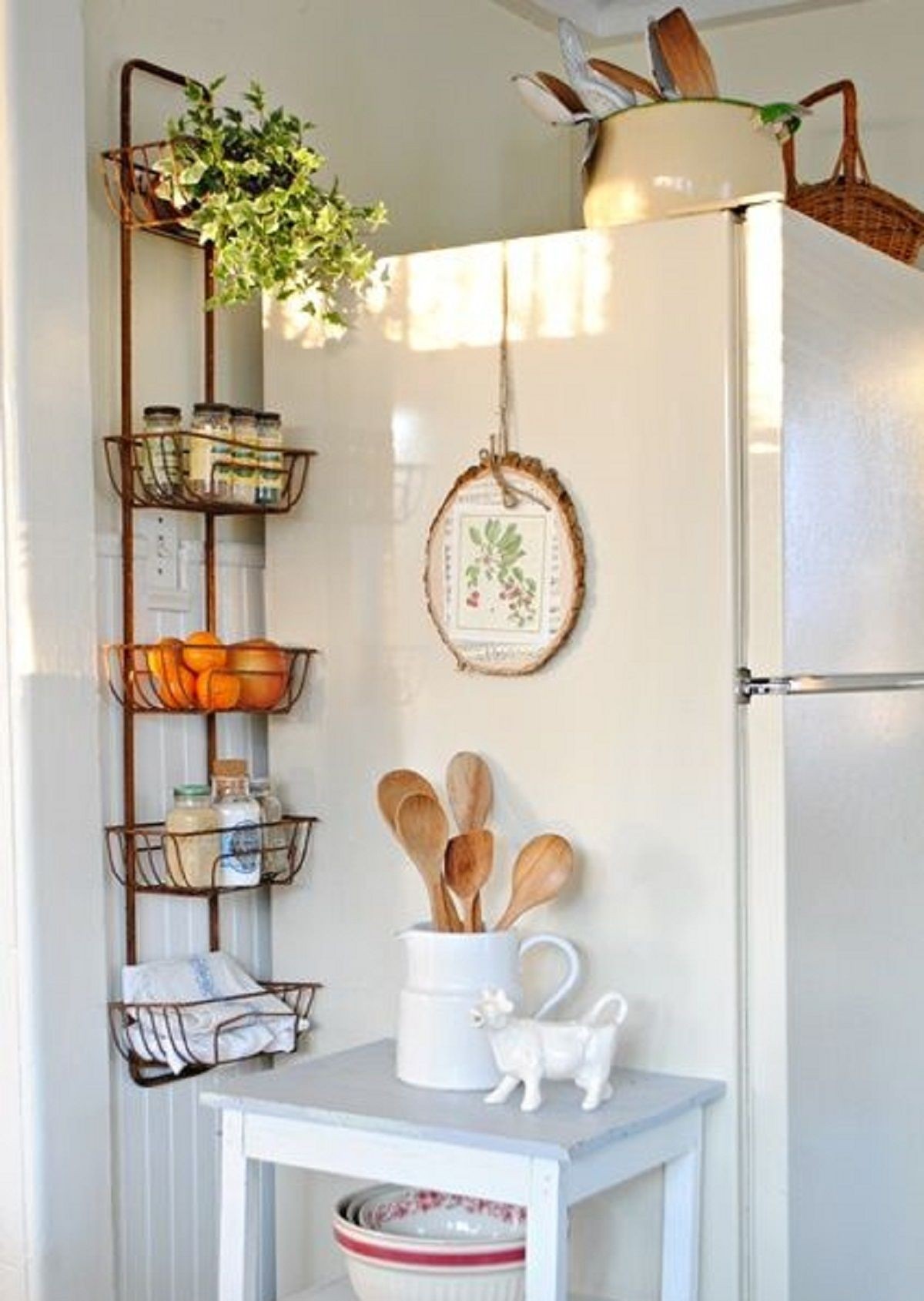 3 tier basket storage stand