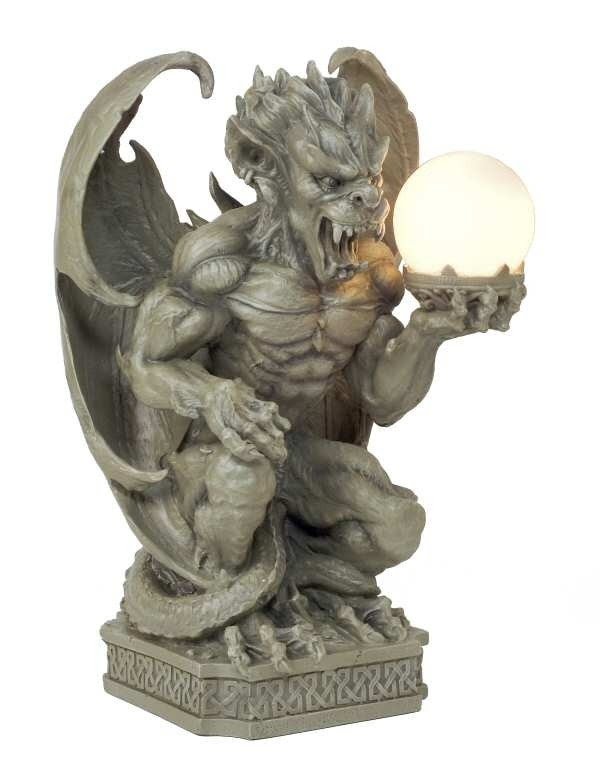 Gargoyle lamp 6