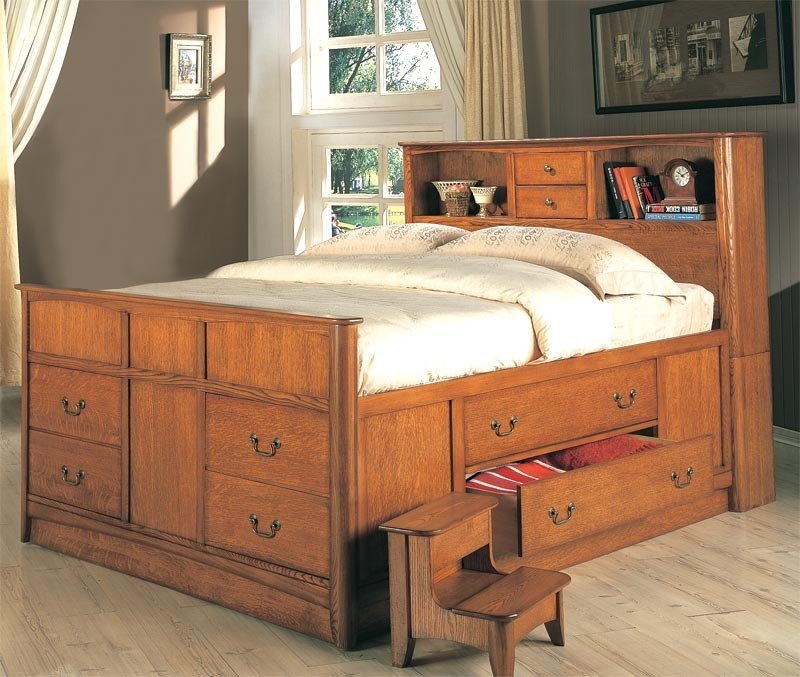 King bookcase bed 4