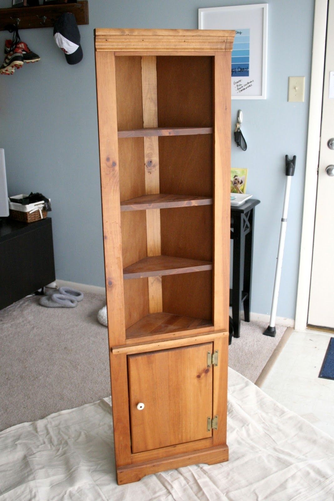Sister i acquired a corner shelf it s a great