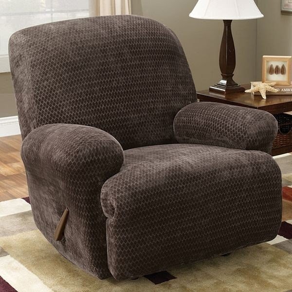 Sure fit royal diamond recliner slipcover