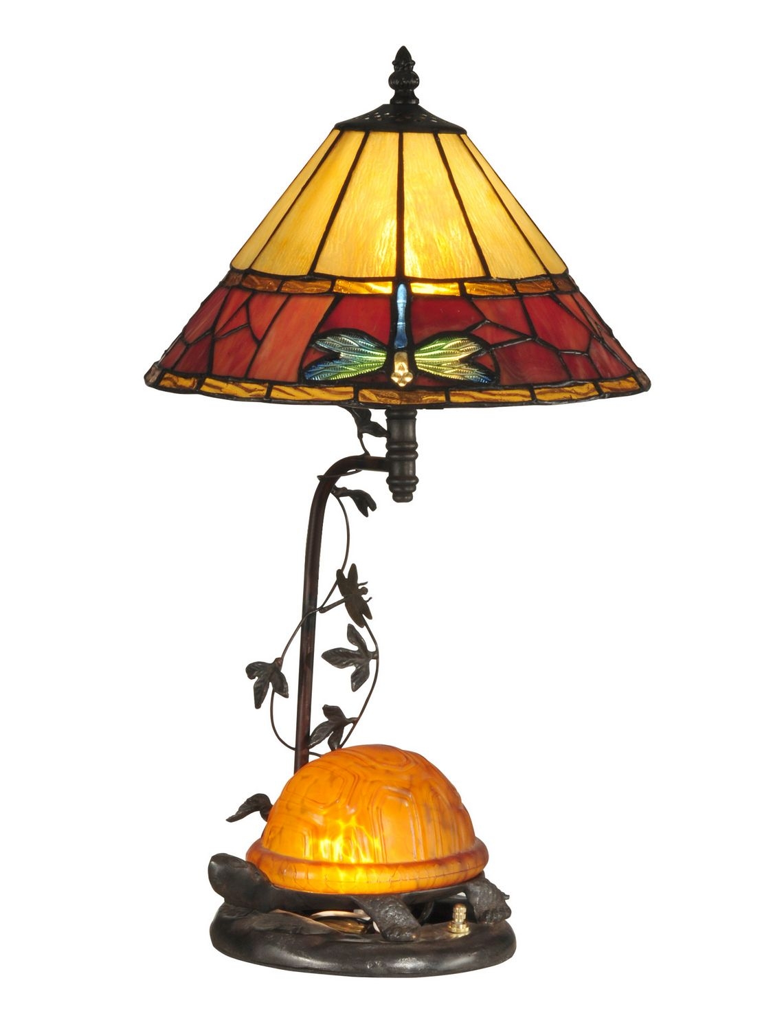 Turtle shell lamp