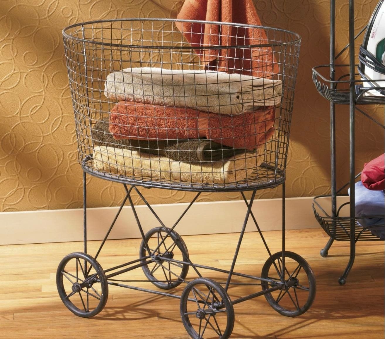 Vintage clothes hamper