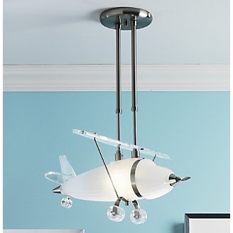 Airplane lamps nursery