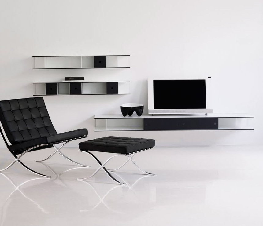 Wall mounted media storage cabinet 29