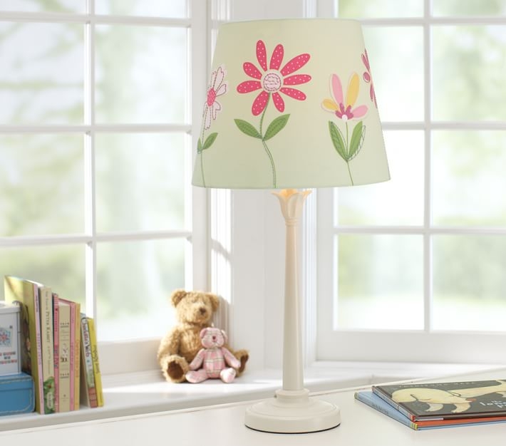Base flower touch lamps