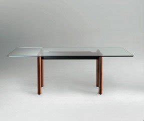 Contemporary table base for glass top
