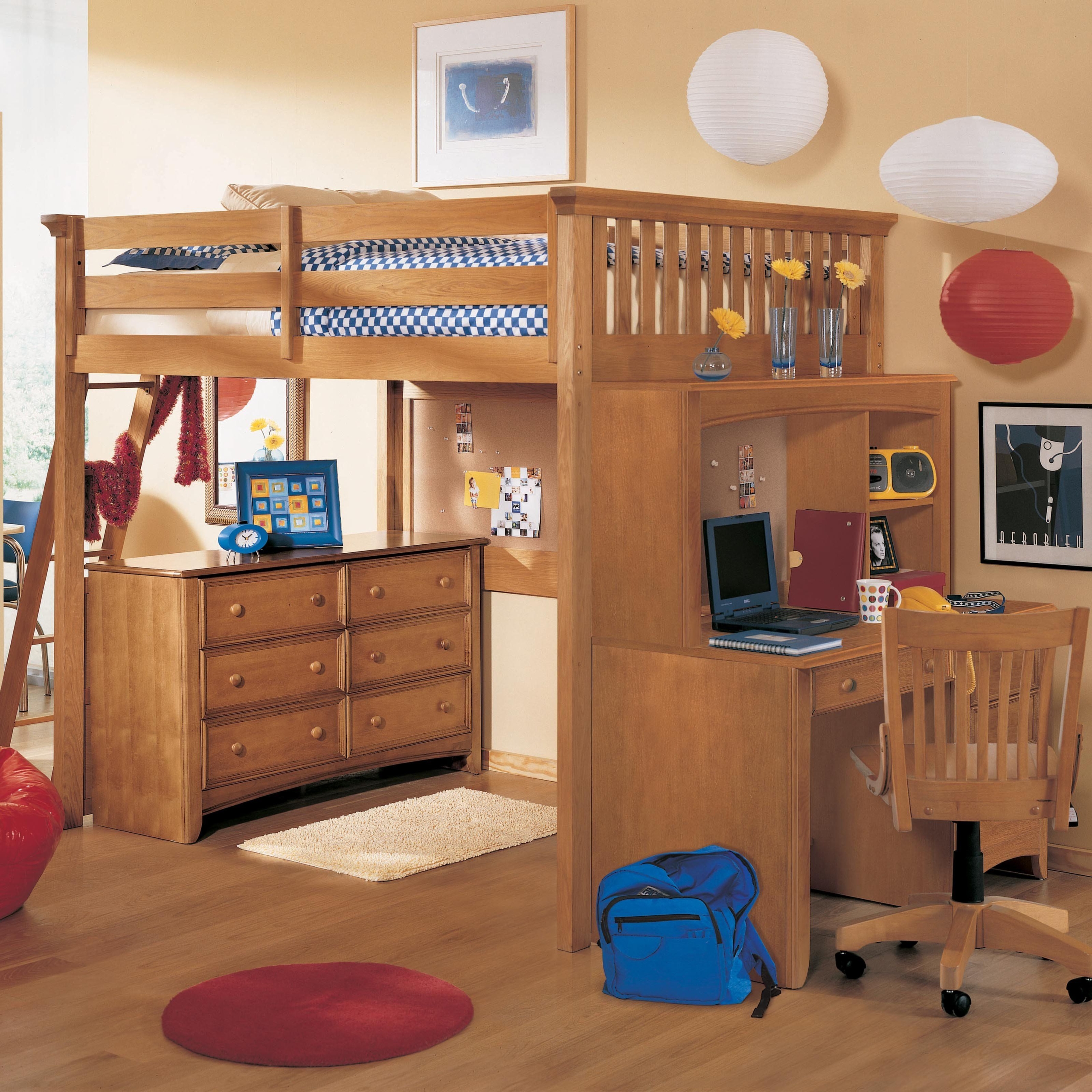 Desk bed combo for adults